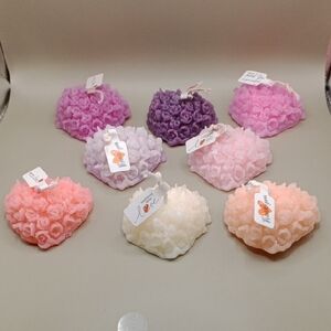 BaRich Candle For Life 💕 Rose-Shaped Scented Candles Set